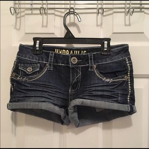 Hydraulic Denim Shorts 5/6